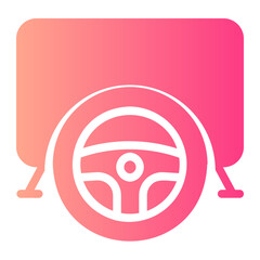 simulation gradient icon