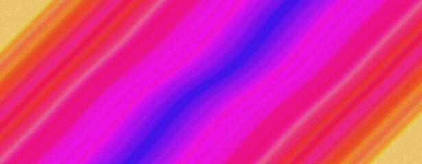 Abstract wavy blue purple pink color wave background, grainy noisy banner backdrop design