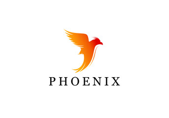 Fototapeta premium Phoenix Vector Logo Design Vector