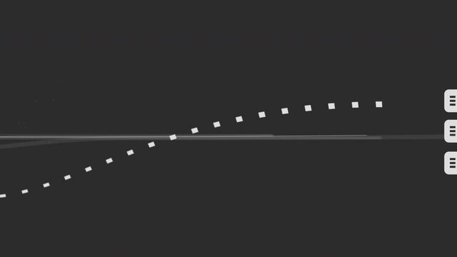 Animation, data protection and computer programming for firewall breach or access in cybersecurity. Software engineer, technology and hacking with overlay, dark web and ai training on digital network