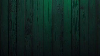Obraz premium Modern and creative background, dark theme, wood texture, green and black colors.