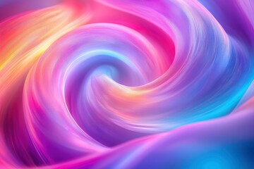 Obraz premium Abstract Swirling Pattern with Gradient Colors