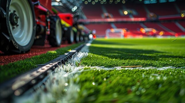 Ground Crew Equipment: A range of devices, such as turf vehicles and mowers, designed to ensure the playing surface is well-maintained and pristine.
