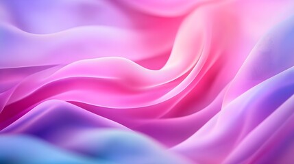 Fototapeta premium Light and airy background, pastel abstract forms, smooth and fluid shapes, soft focus, calming visual