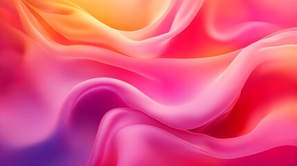 Obraz premium Gradient abstract forms, vibrant and calming colors, fluid transitions, soft lighting, futuristic.