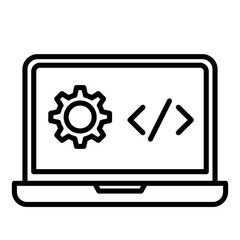 API integration Icon, Tech bussines