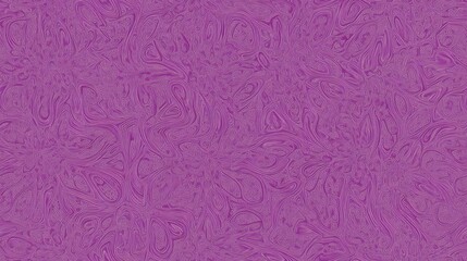 Fototapeta premium Violet colored kaleidoscopic seamless pattern Hand drawn line design Illustration