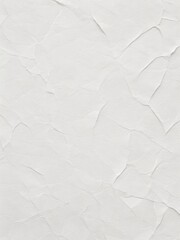 Obraz premium White crumpled paper, background, texture.