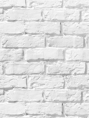 Fototapeta premium White Brick Wall with a Shadow