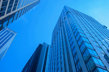 Obraz premium 高層ビル オフィス街