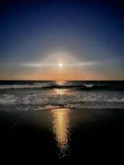 Fototapeta premium sunset on the beach