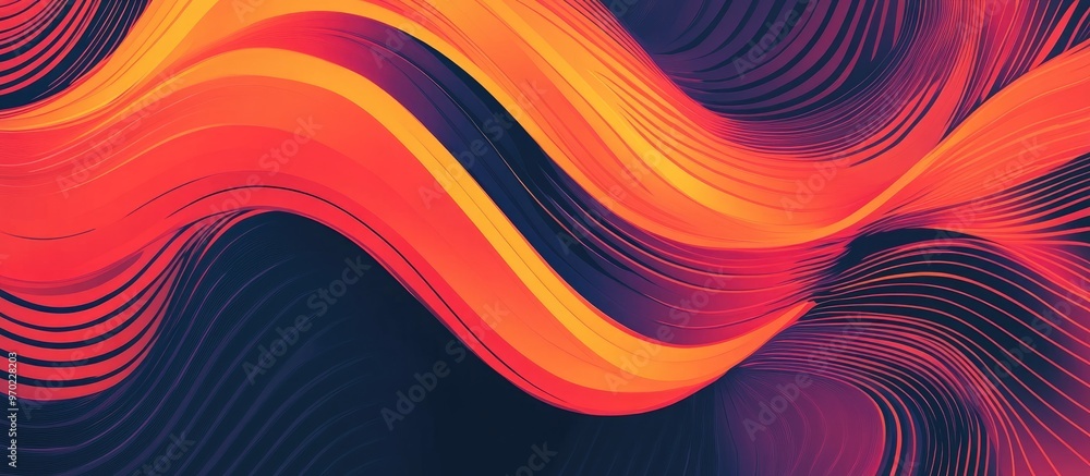 Aufkleber abstract design featuring a 2d pattern background