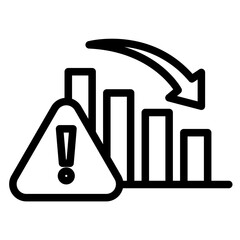 Risk management icon