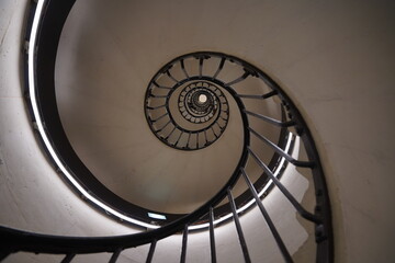Spiral Staircase in Paris