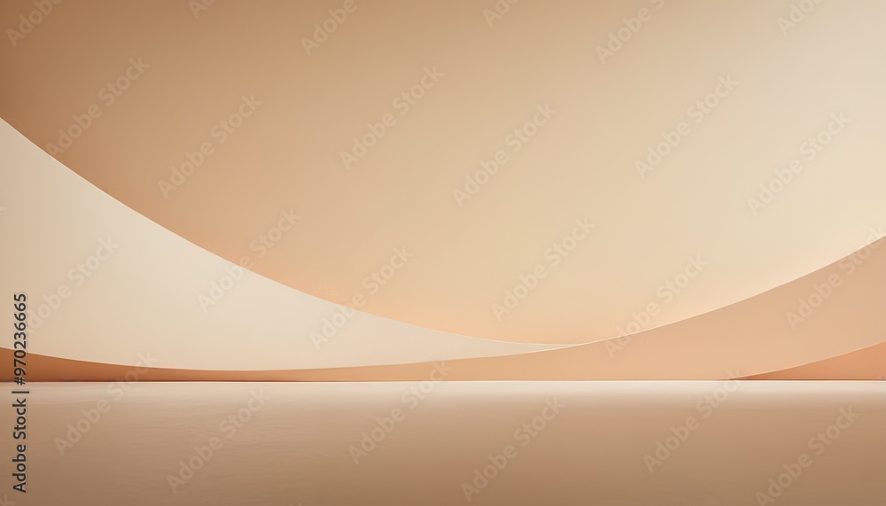 Poster empty brown wall background versatile for product display empty cream wall background product displa