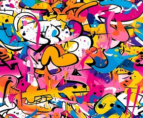 graffiti on wall