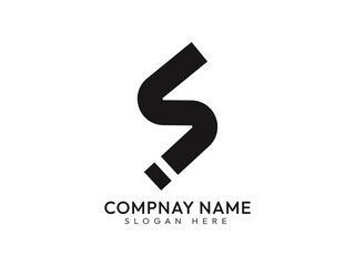 S monogram logo, S letter logo