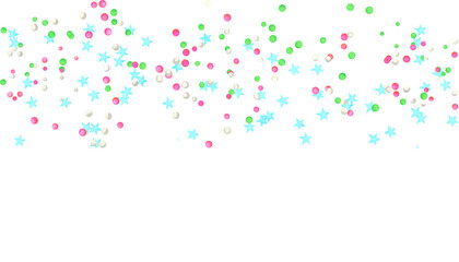 illustrations of ice cream topping on transparency background, PNG, sweets, confetti, decorations, frame, border, backgrounds,