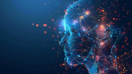 E learning technology concept. AI and machine learning enhance personalised learning. Technology course, teaching, business training. e-learning, online education, education, internet learning. 