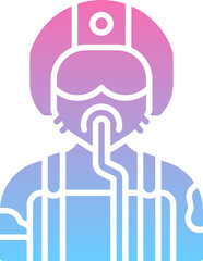 Pilot military icon