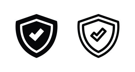 Shield icon. Protection, security icon vector for web site
