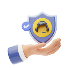 3D Secure Assets with Custodian Services. 3D Icon