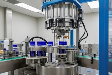 Efficient Automated Machinery for Pharmaceutical Bottle Production and Assembly in Healthcare Manufacturing
