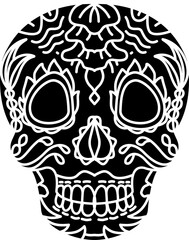 Sugar skull illustration vector