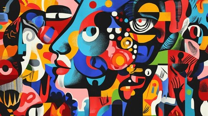 Obraz premium An artist using Google AutoDraw to turn doodles into recognizable icons and shapes, illustrating the intersection of human creativity and AI.