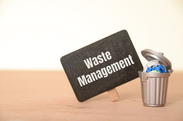 The image highlights the crucial role of waste management in maintaining a clean and healthy...