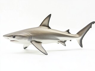 Fototapeta premium Shark isolated on white background