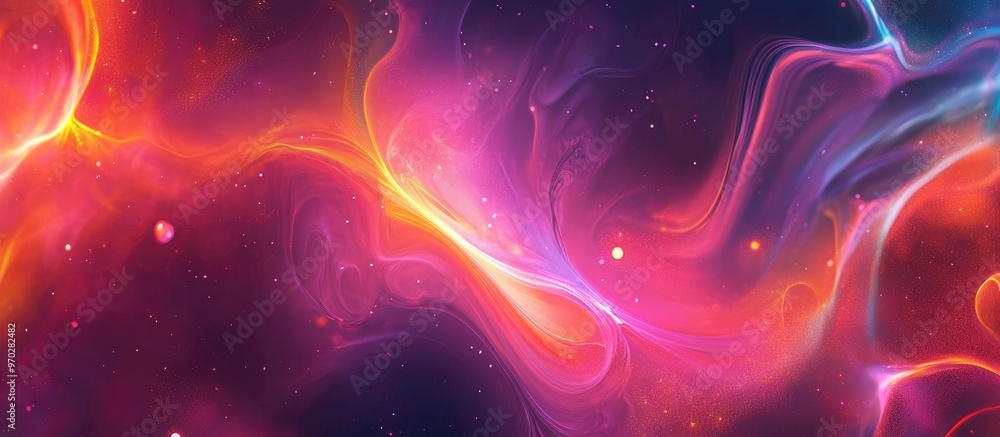 Poster abstract template design for web banners and headers