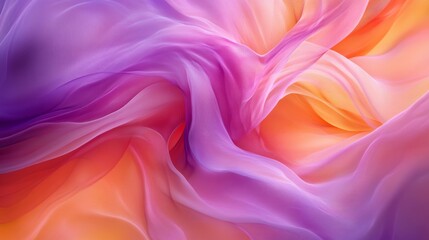 Obraz premium Abstract flow of colorful fabric