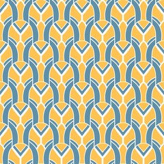 Flower Pattern Ethnic Geometric native tribal boho motif aztec textile fabric carpet mandalas African