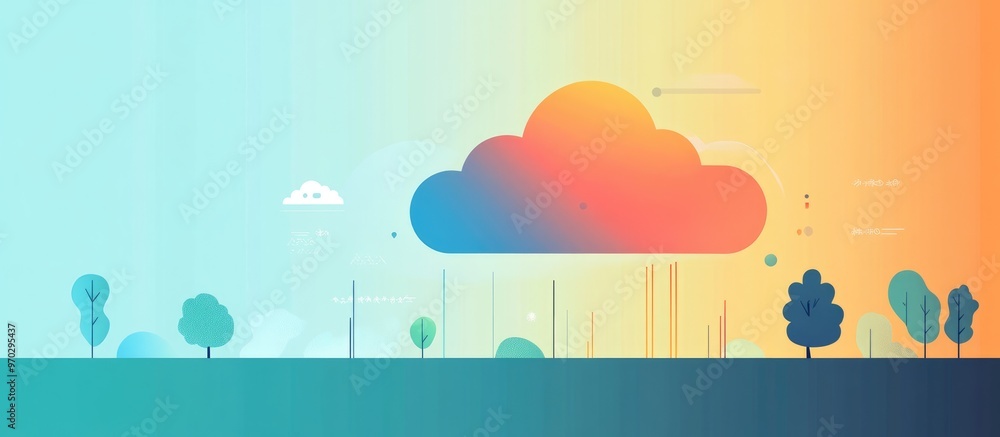 Poster cloud computing technology for data storage and management