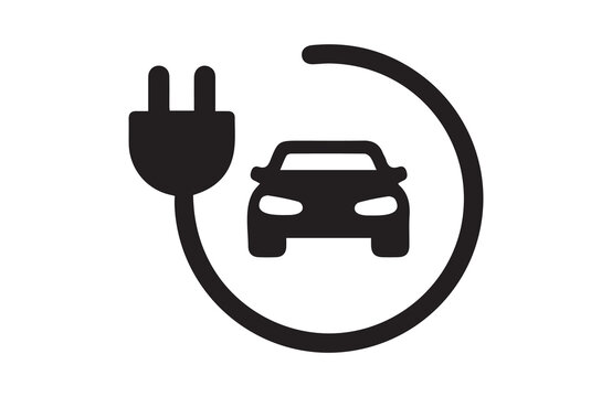 recommend clip art: Electric vehicle icon set with plug icon symbol, EV car, Green hybrid vehicles charging point logotype, Eco friendly vehicle concept. Vector illustration, Icons collection