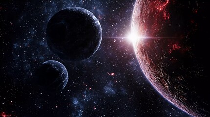 Nice outer space background
