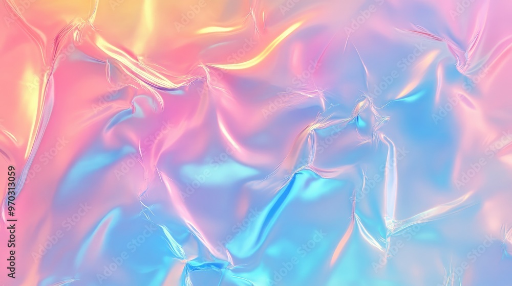 Poster animated texture wallpaper background with holographic noise and low resolution error