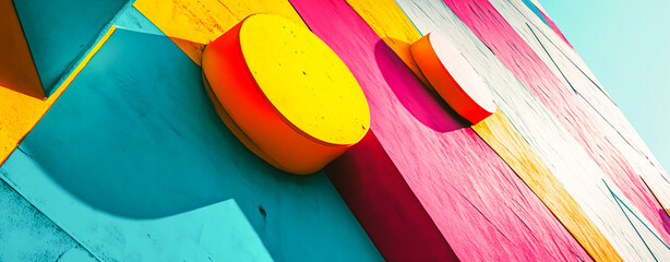 Vibrant Abstract Design for Engaging Advertisements