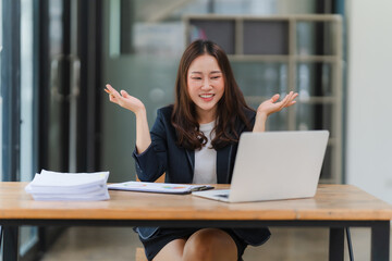 Overwhelmed Businesswoman 