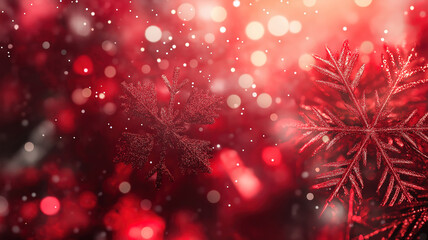 Awesome Christmas snowflakes background