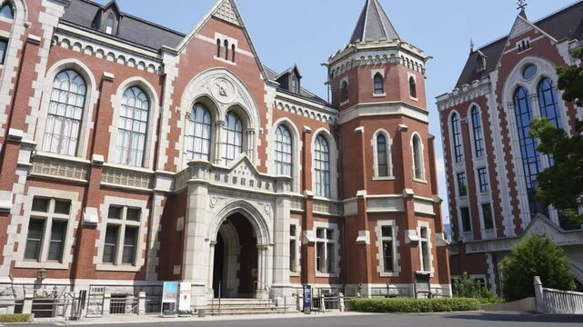 慶應義塾図書館 旧館の風景動画