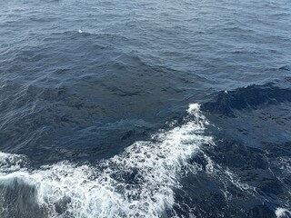 Background image of waves in the sea