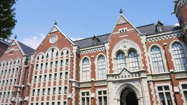 慶應義塾図書館 旧館の風景動画