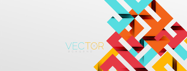 Color bend lines with shadow texture effect. Vector Illustration For Wallpaper, Banner, Background, Card, Book Illustration, landing page