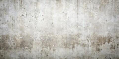 Weathered Concrete Wall with Rough Texture and Natural Stains
