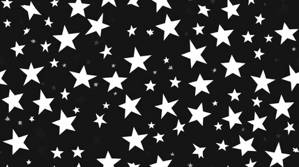 Fototapeta premium Seamless design featuring a pattern of small stars