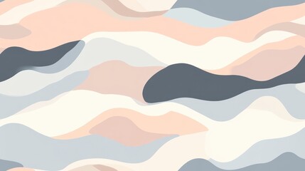 Abstract Illustration Canvas Pattern Background Template in Pastel Colors