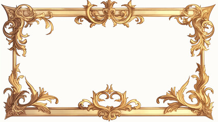 黄金のフレーム素材,ファンタジー,空想,幻想的,アート