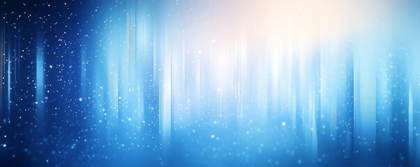 ぼやけた背景の抽象的な白と青の縦線